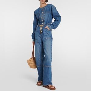 Ulla Johnson Denim Jumpsuit